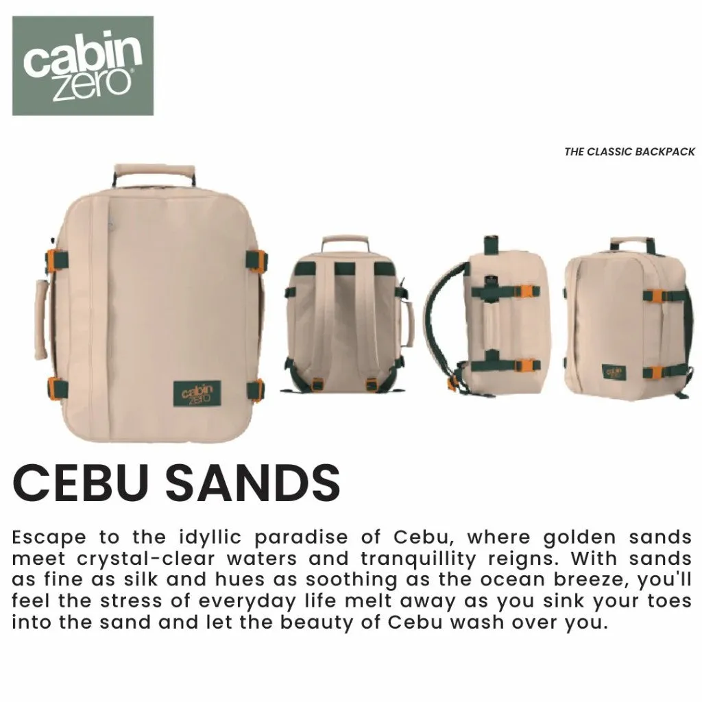 [10 Year Local Warranty] CabinZero Classic 28L Travel Cabin Bag (Latest Colours)