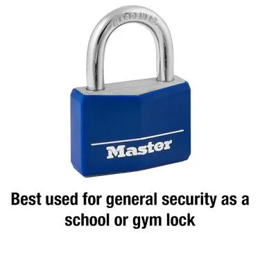 142DCM COVERED SOLID BODY PADLOCK