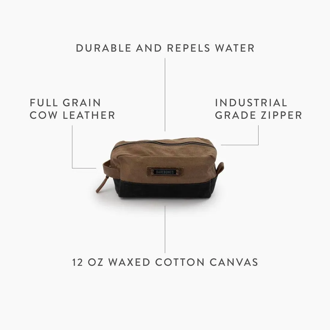 Barebones Neelum Dopp Kit Toiletry Bag