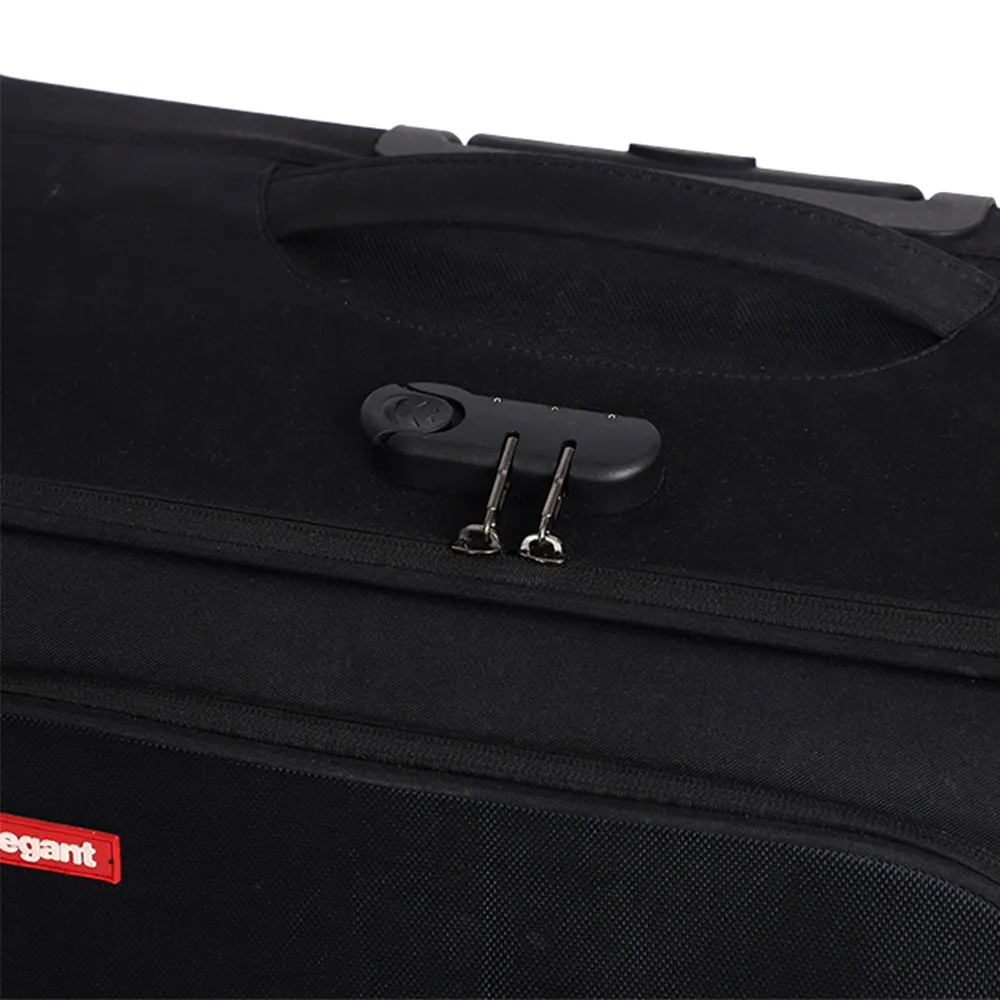 BLCK Trolley Luggage Bags Set of 3 - Black