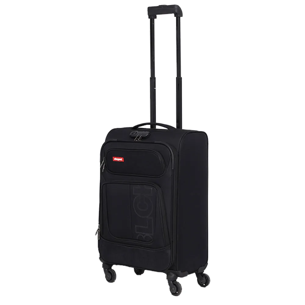 BLCK Trolley Luggage Bags Small Suitcase for Travelling - Black