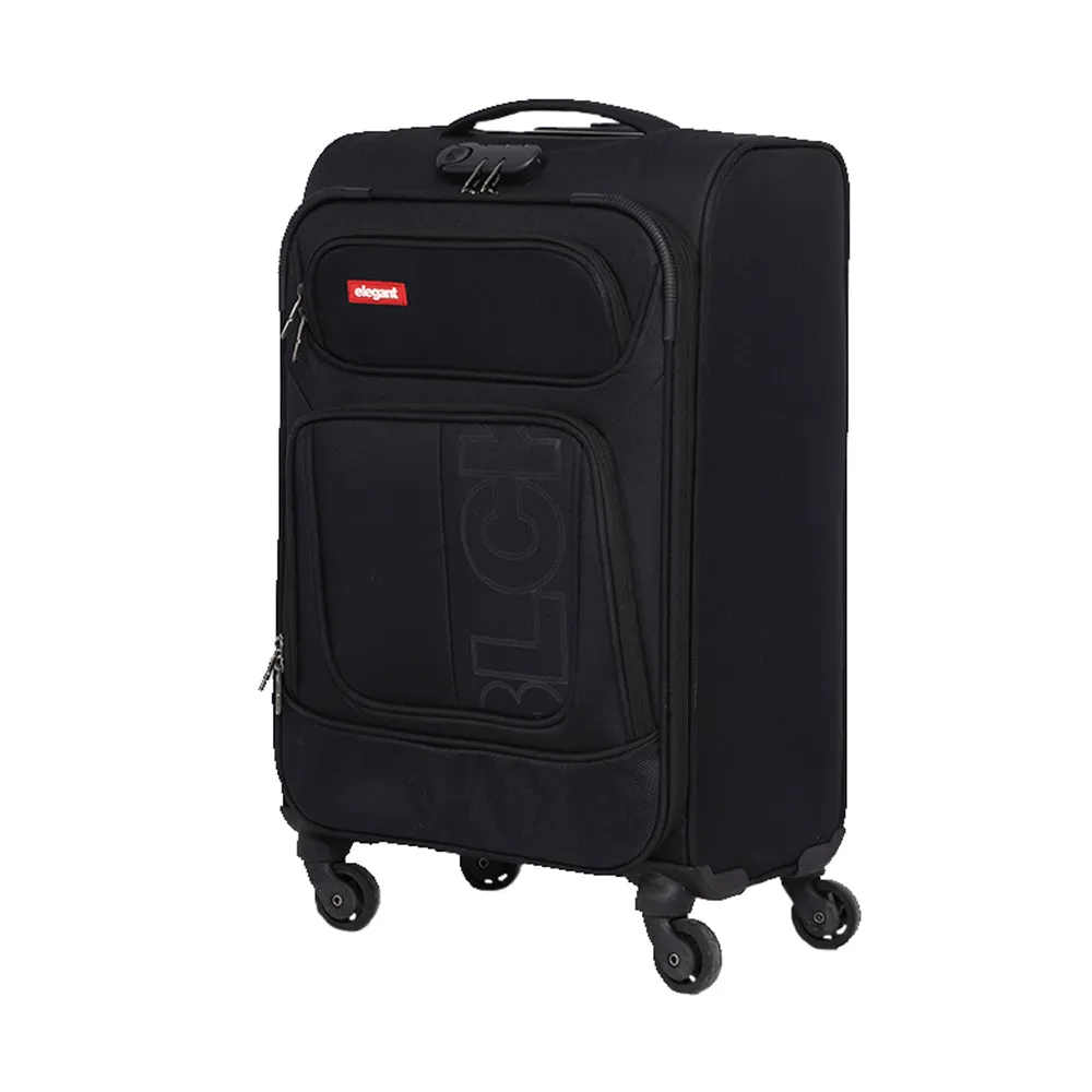 BLCK Trolley Luggage Bags Small Suitcase for Travelling - Black