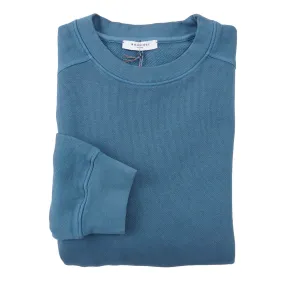 Boglioli Garment-Washed Cotton Sweatshirt