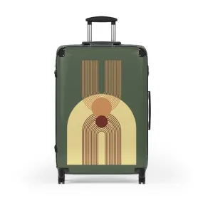 Cabin Suitcase Multiple Sizes Retro Luggage Built in Combination Lock