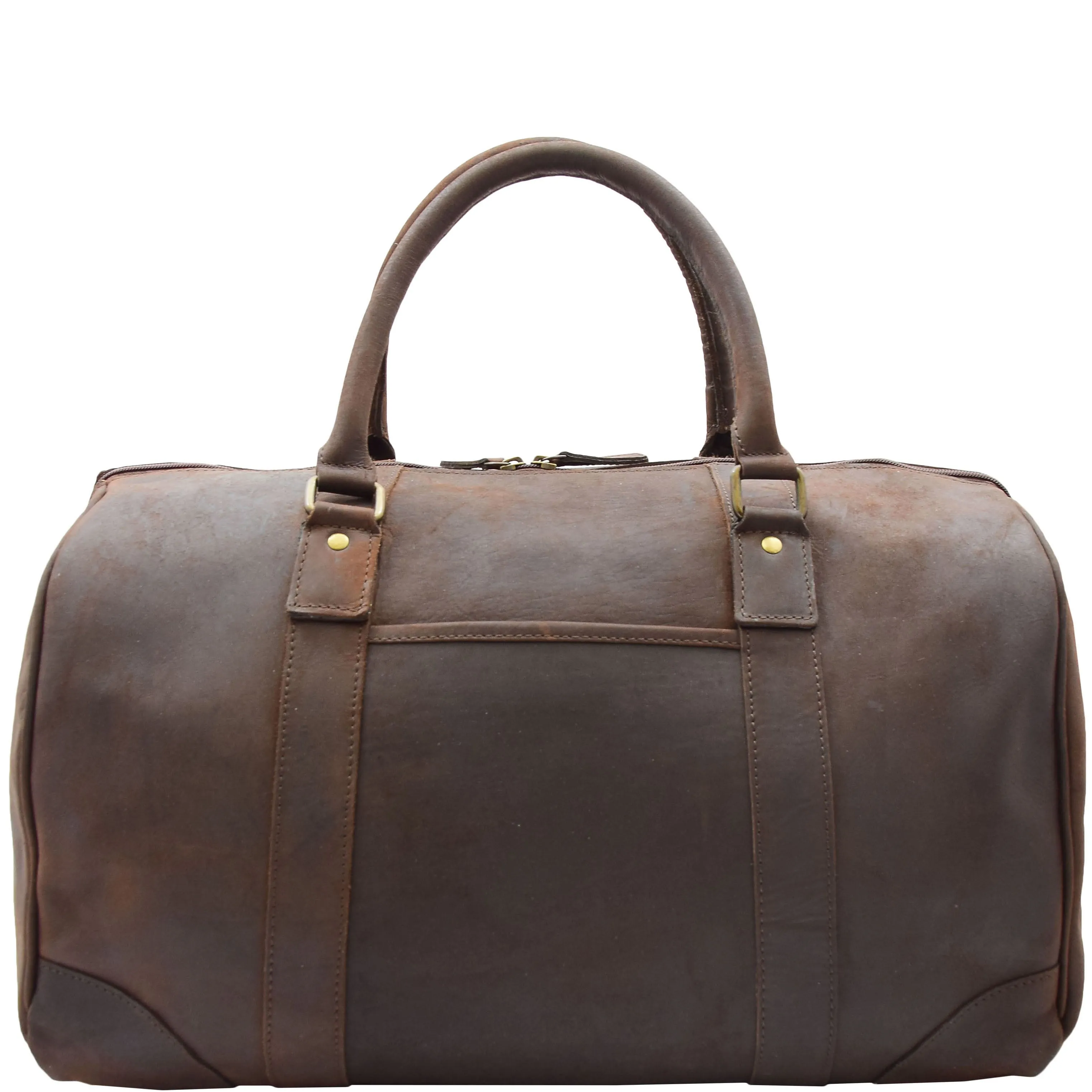 Cabin Travel Weekend Genuine Leather Holdall Bag MARS Brown