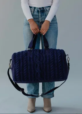 Cableknit Weekend Duffel Bag