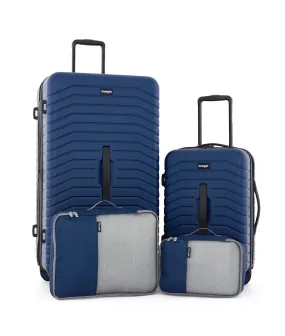 Cameron Collection | 4PC Trunk Luggage Set