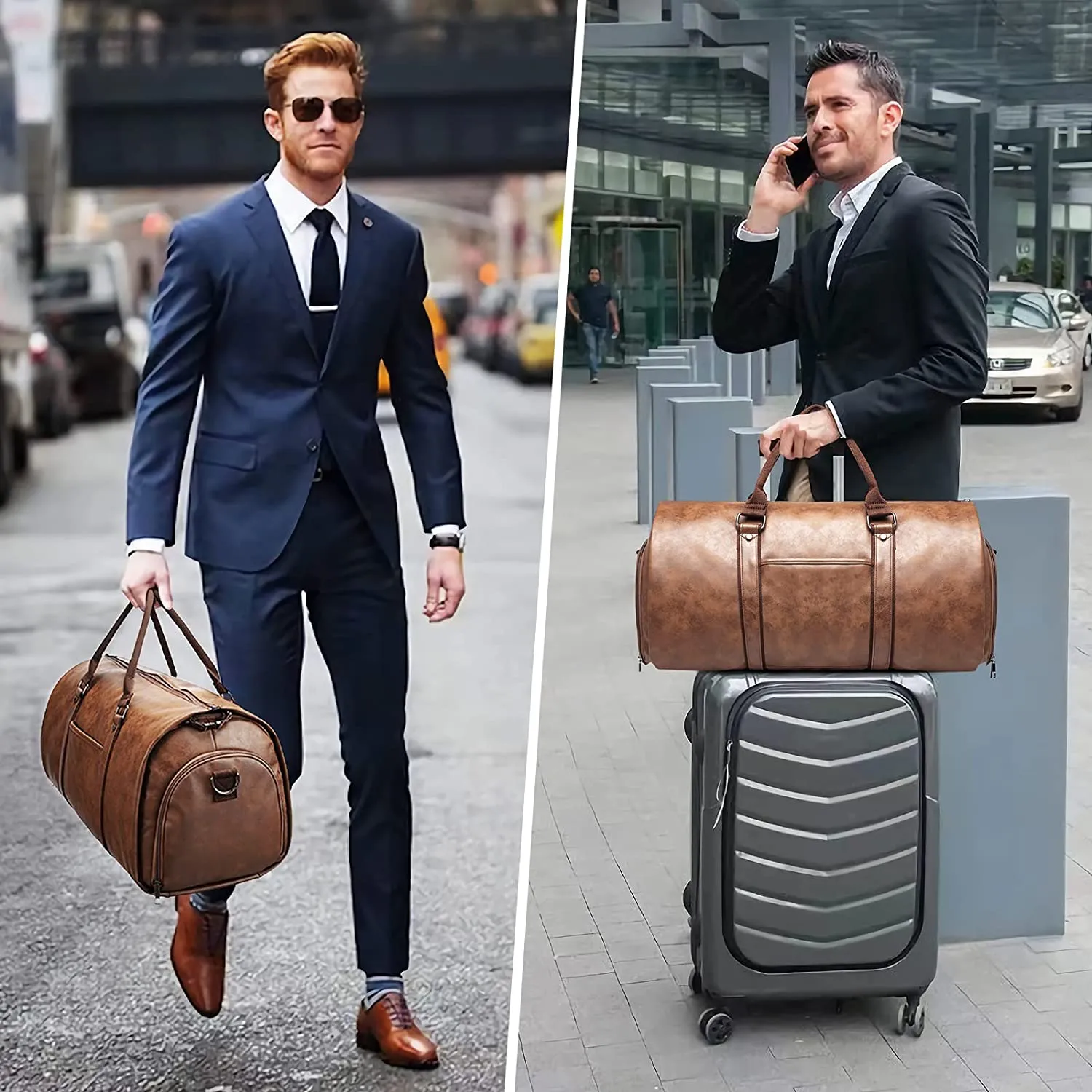 Carry on Garment Bags for Travel Convertible Mens Suit Travel Duffle Bags