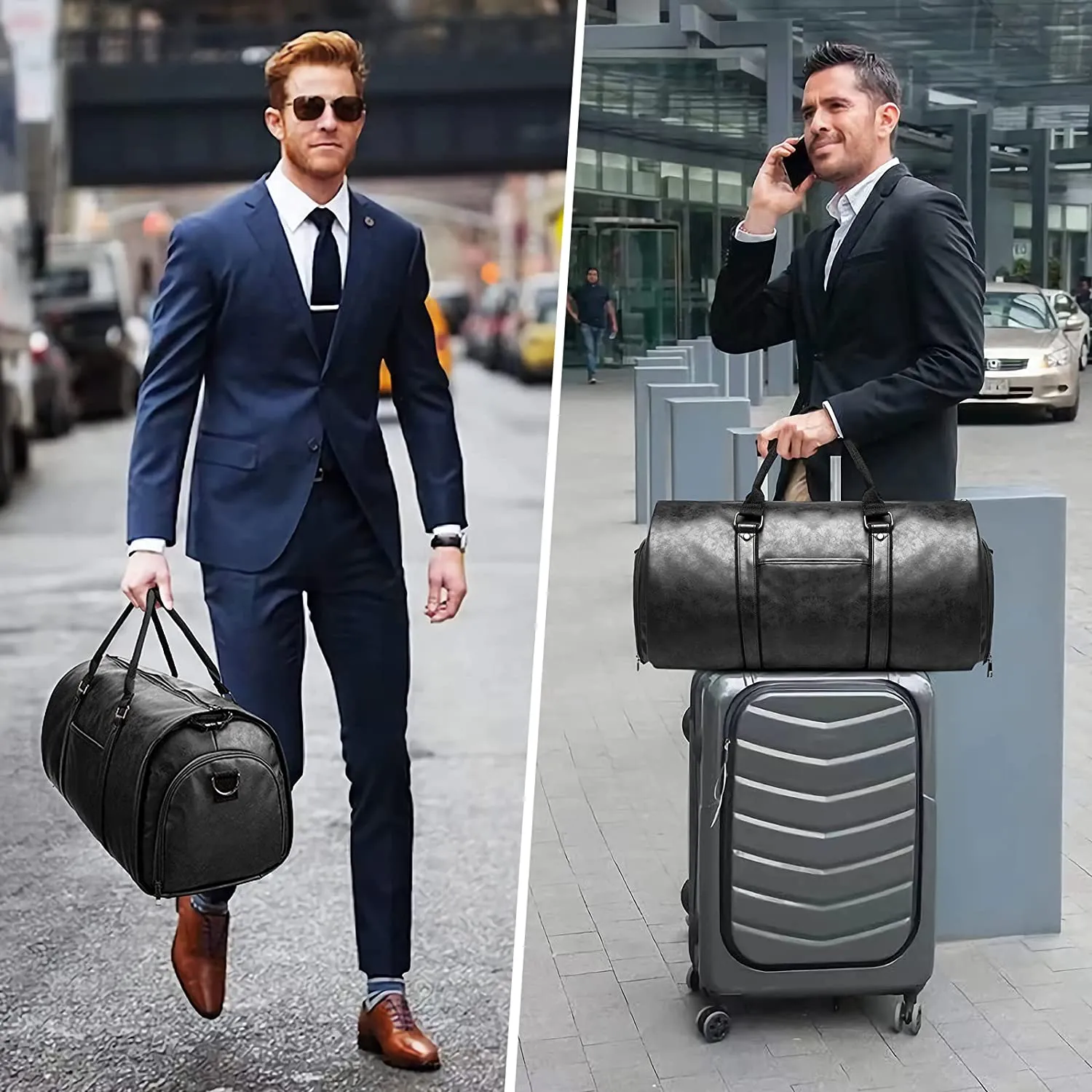 Carry on Garment Bags for Travel Convertible Mens Suit Travel Duffle Bags