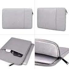 Custom Logo Travel Office Waterproof Laptop Sleeve-Grey