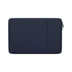 Custom Logo Travel Office Waterproof Laptop Sleeve- Navy Blue