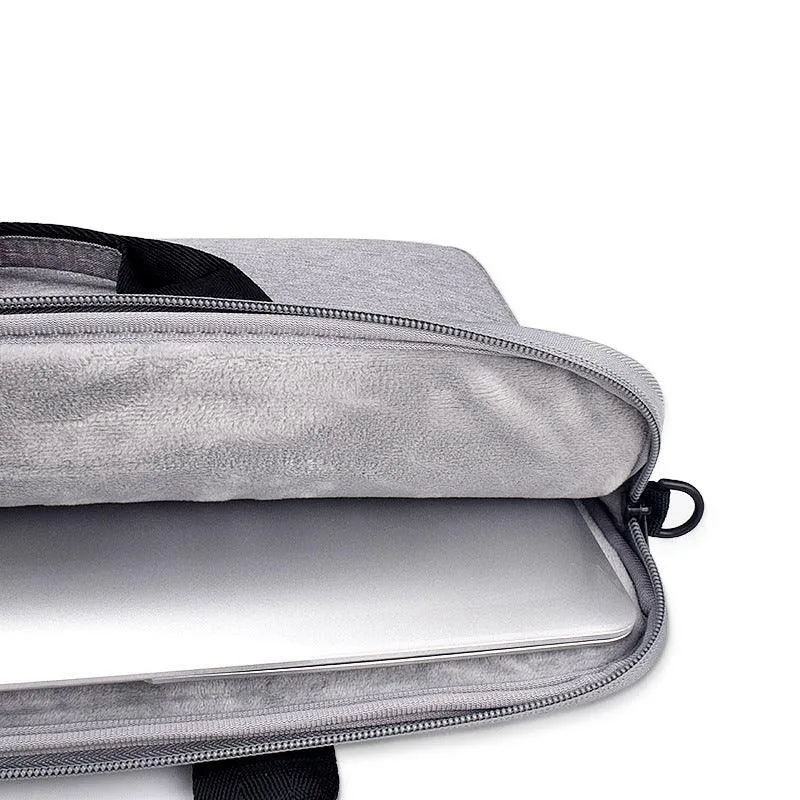 Custom Waterproof Business laptop Case sleeve Office Bag -Ash