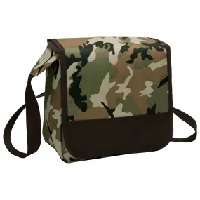 Deluxe Lunch Cooler Messenger Tablet Bag