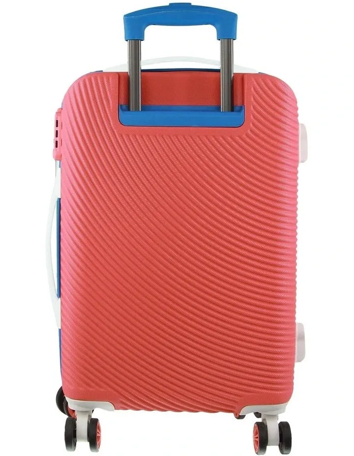 GAP 4 Wheel Hardcase Suitcases Set of 3 - Coral - Expandable