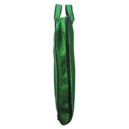 Green Glitter Gymnastics Competition Garment Bag and Cheer Dance Garment Bags