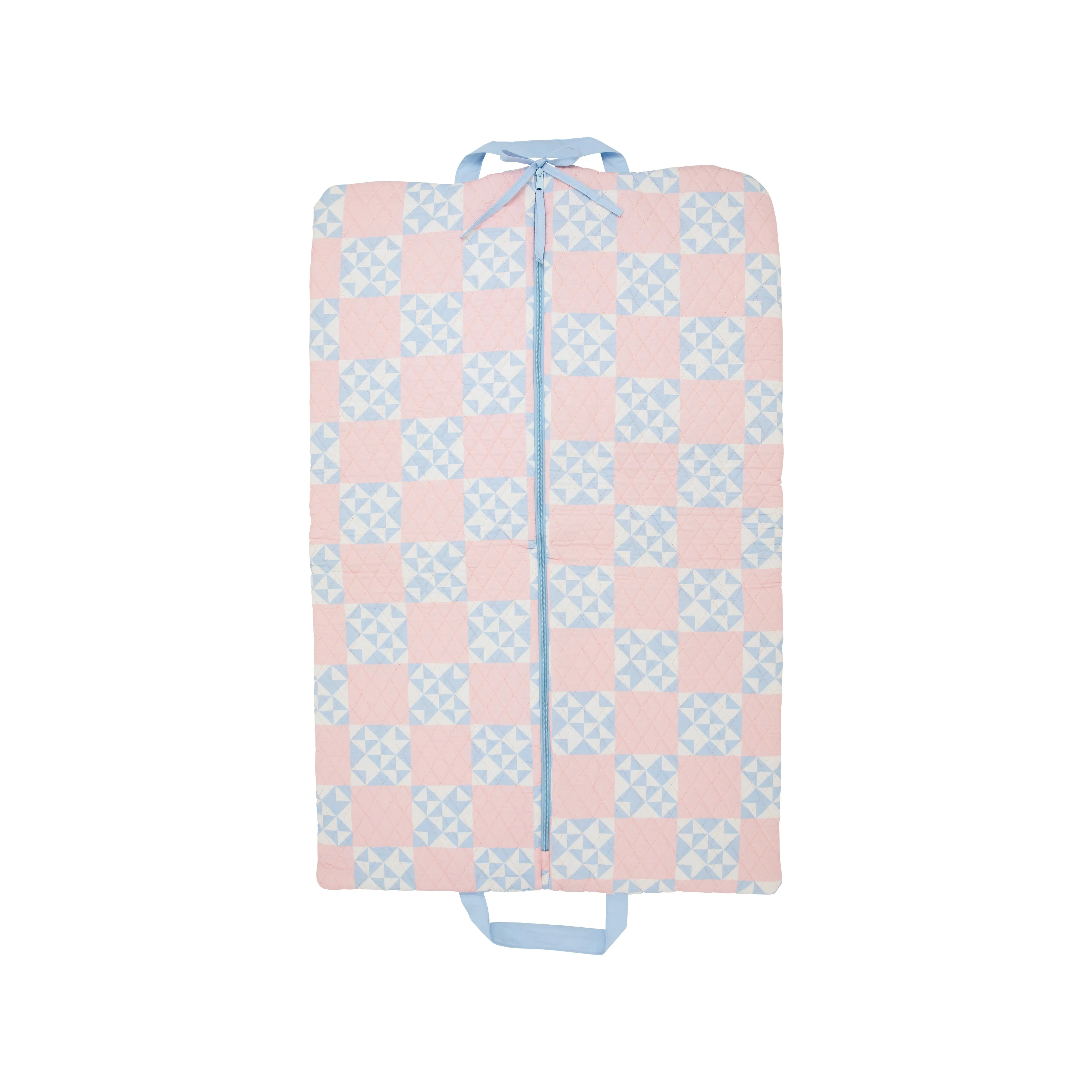 Greta Garment Bag - Cobble Court Quilt with Beale Street Blue