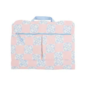 Greta Garment Bag - Cobble Court Quilt with Beale Street Blue