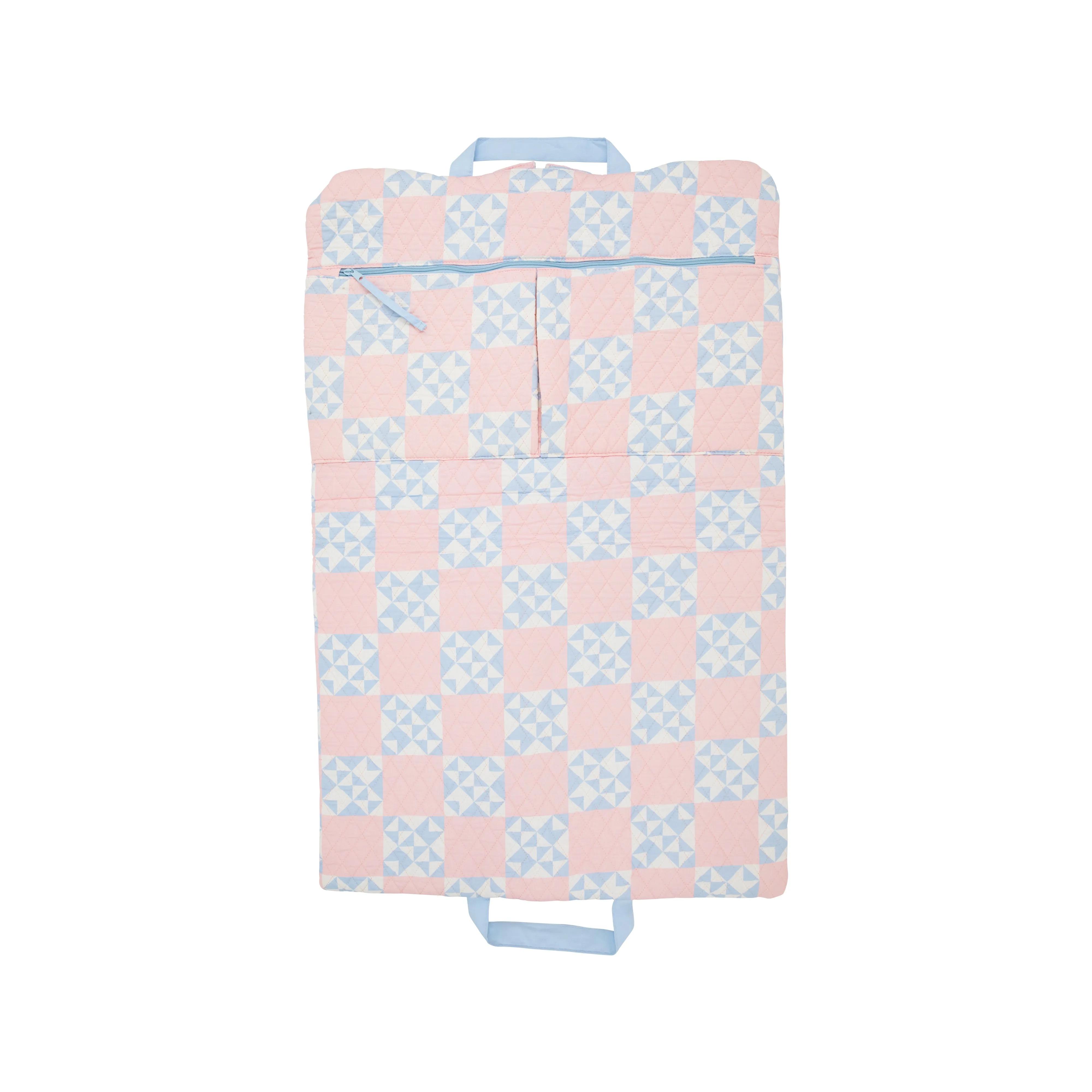 Greta Garment Bag - Cobble Court Quilt with Beale Street Blue