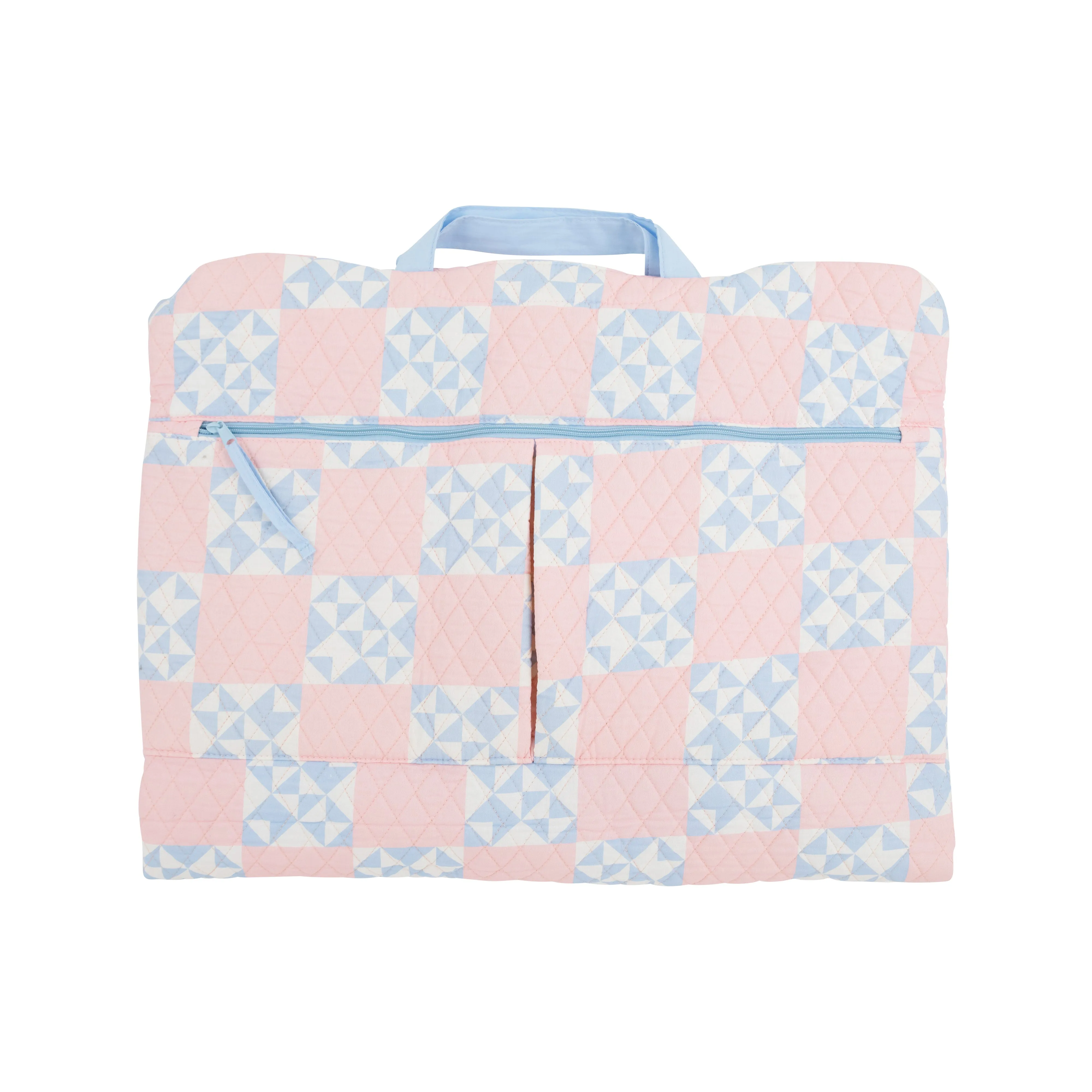 Greta Garment Bag - Cobble Court Quilt with Beale Street Blue