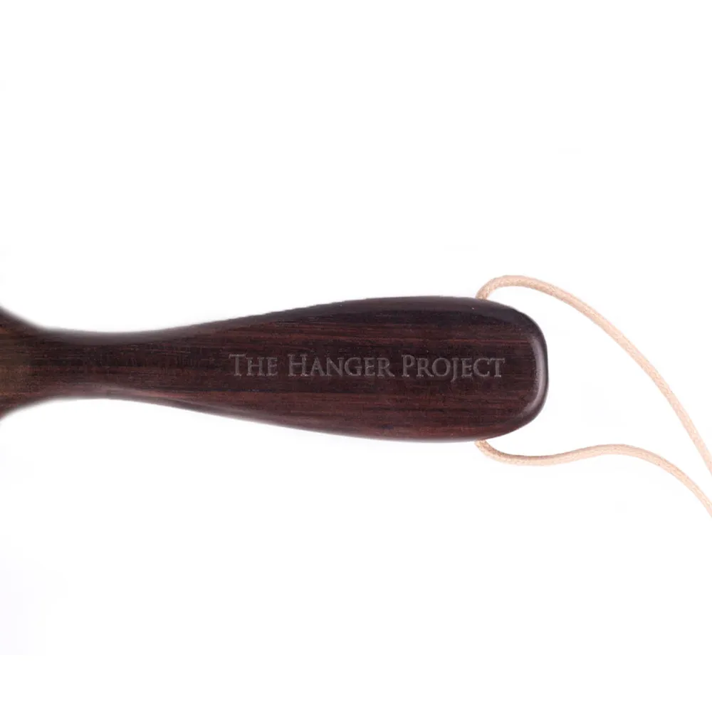 Hanger Project Ebony Deluxe Double-Sided Garment Brush