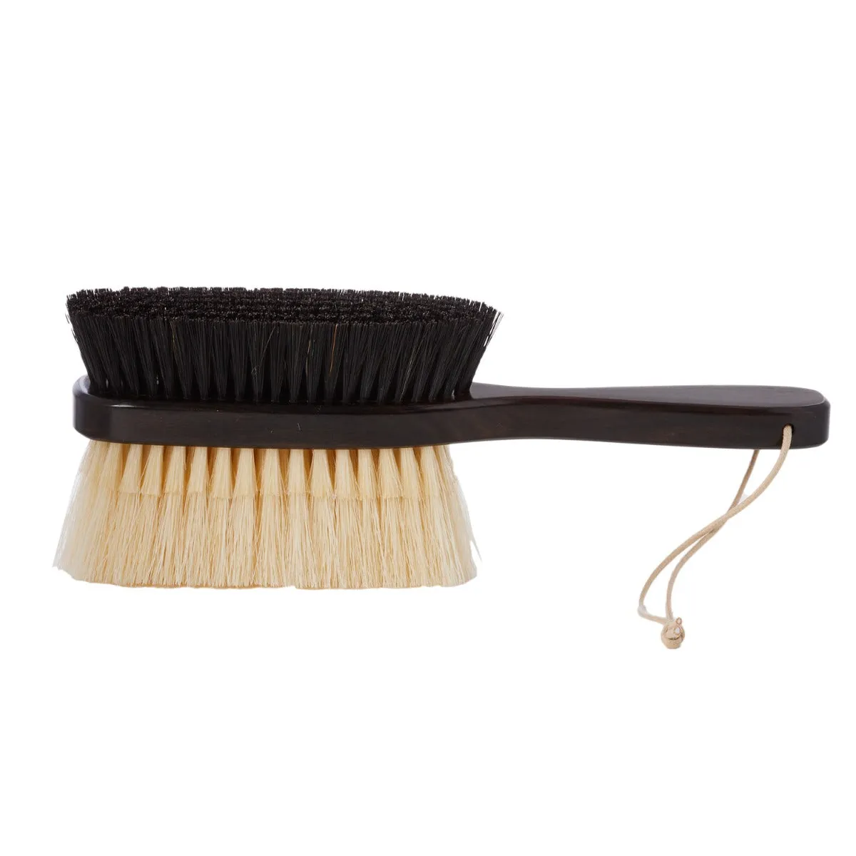 Hanger Project Ebony Deluxe Double-Sided Garment Brush