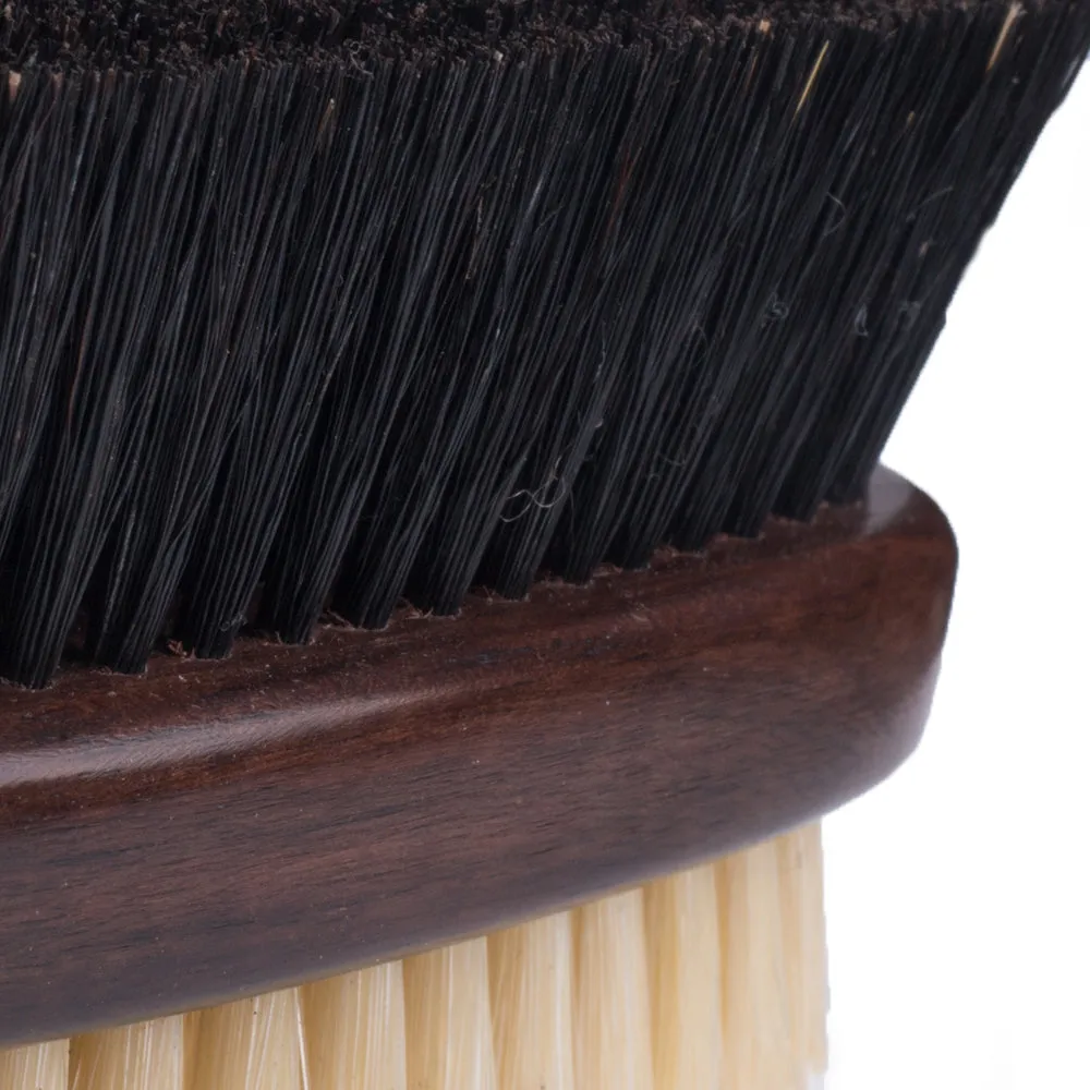 Hanger Project Ebony Deluxe Double-Sided Garment Brush