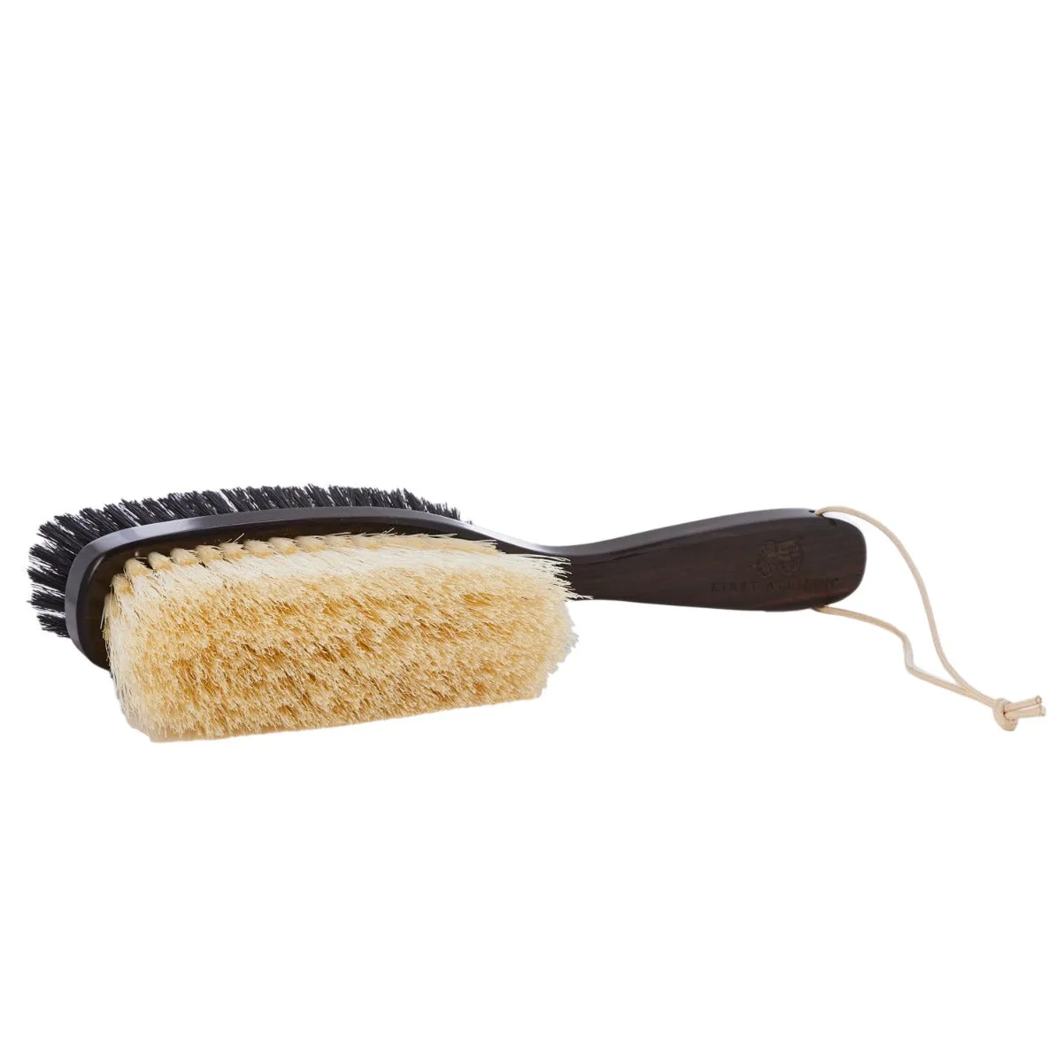 Hanger Project Ebony Deluxe Double-Sided Garment Brush