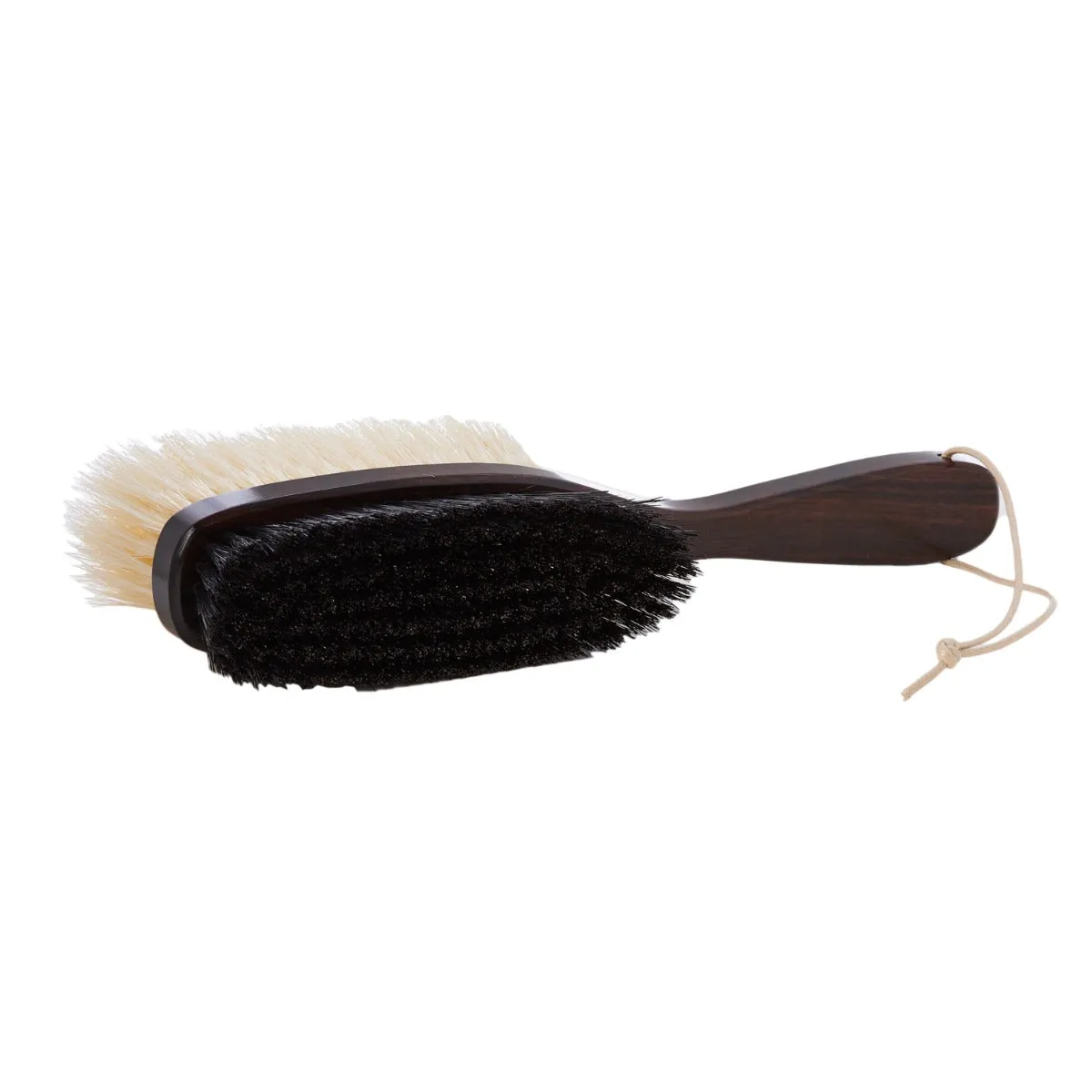 Hanger Project Ebony Deluxe Double-Sided Garment Brush