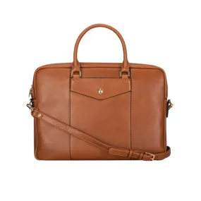 Jekyll & Hide Ladies Laptop Bag - Tan