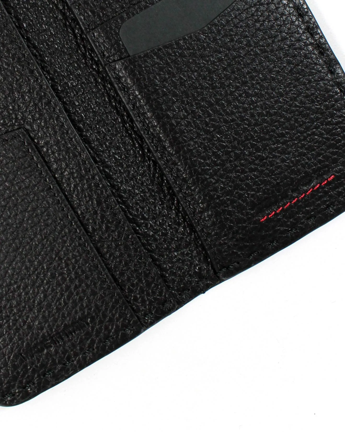 Kiton Leather Wallet Black SALE