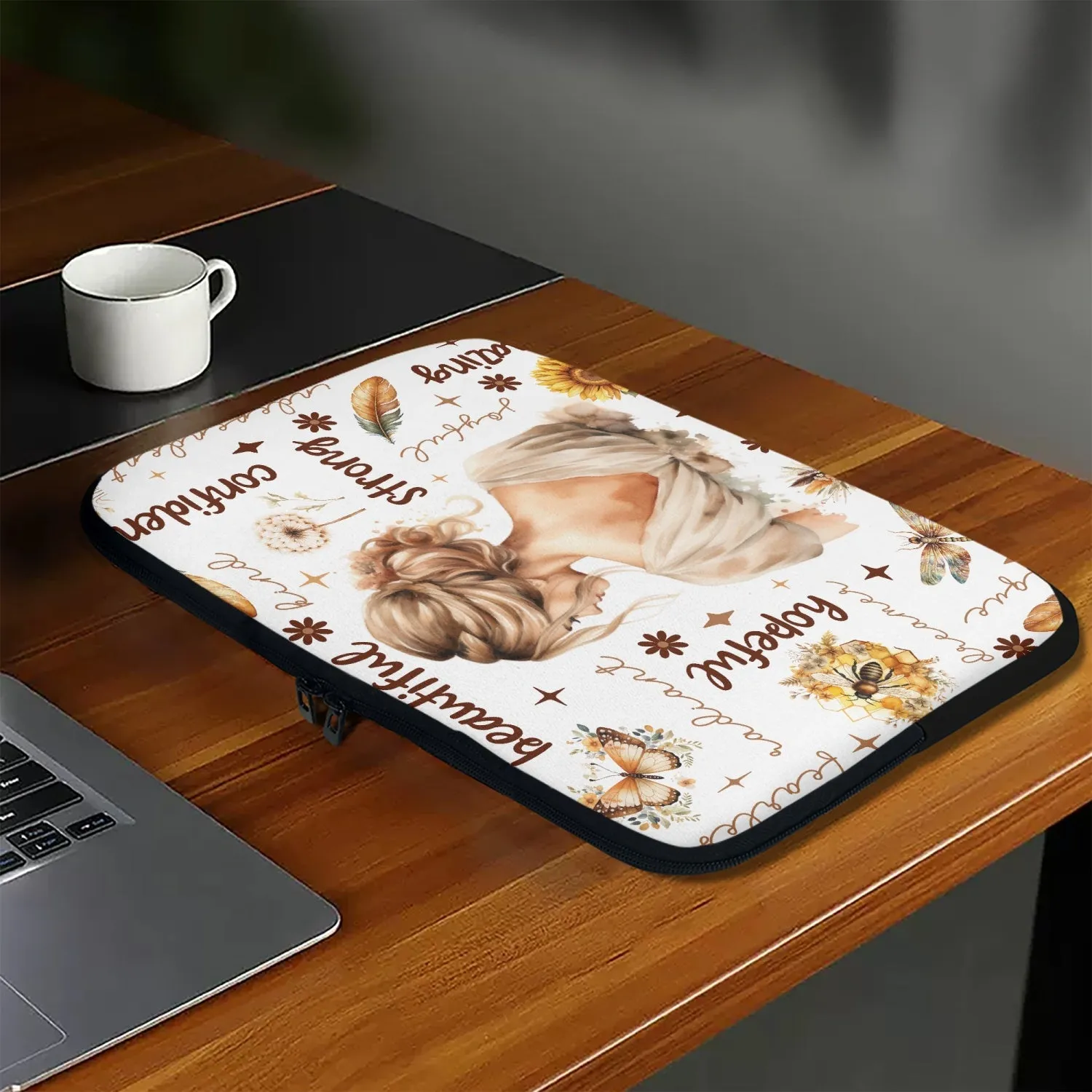 Laptop Sleeve - without handles - Affirmations - Blonde Hair