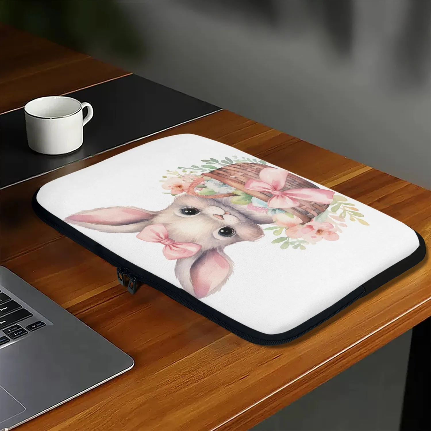 Laptop Sleeve - without handles Easter Bunny