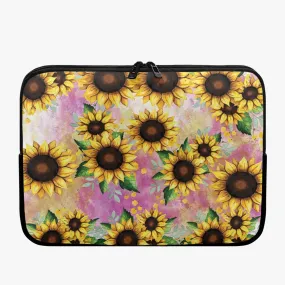 Laptop Sleeve - without handles Sunflowers