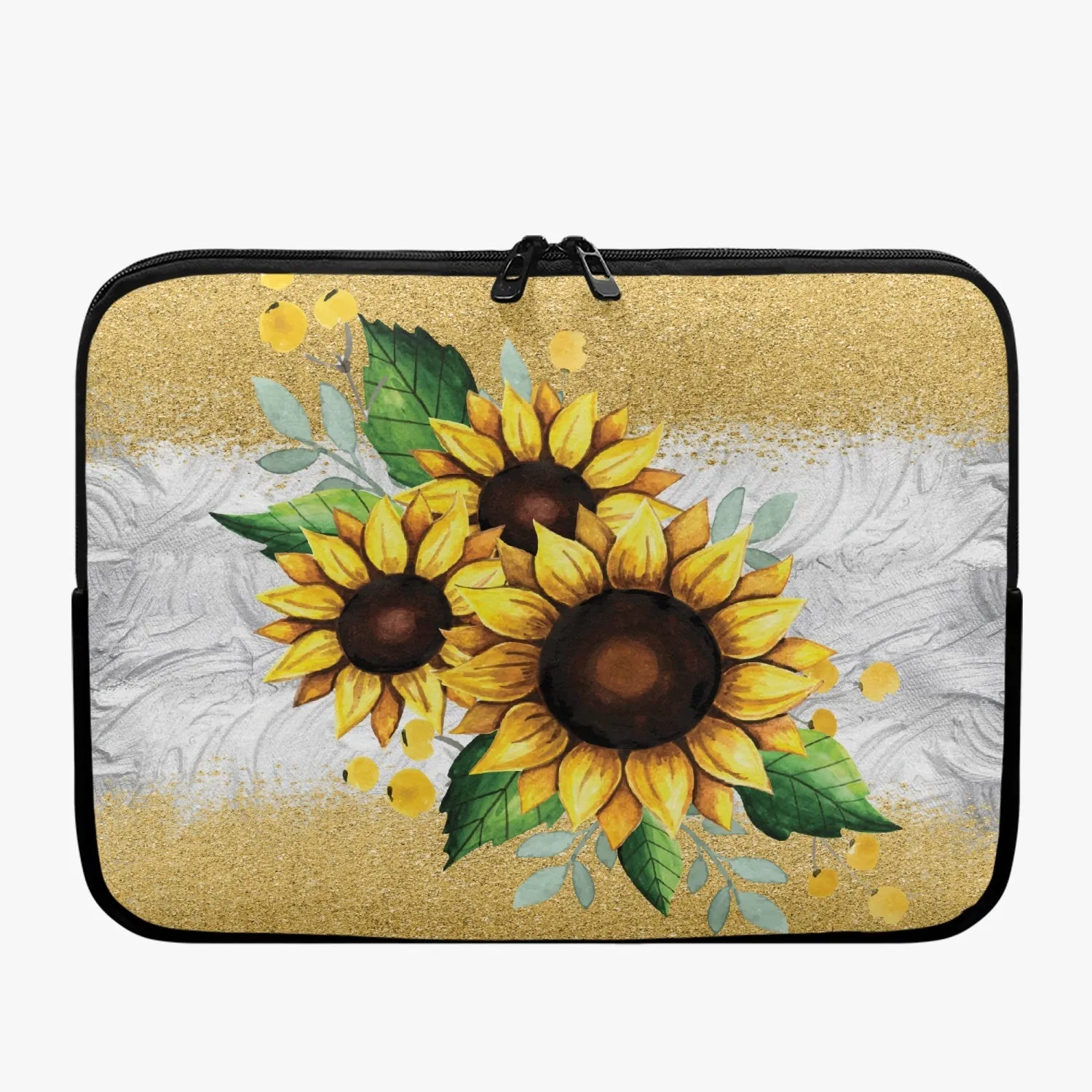 Laptop Sleeve - without handles - Sunflowers