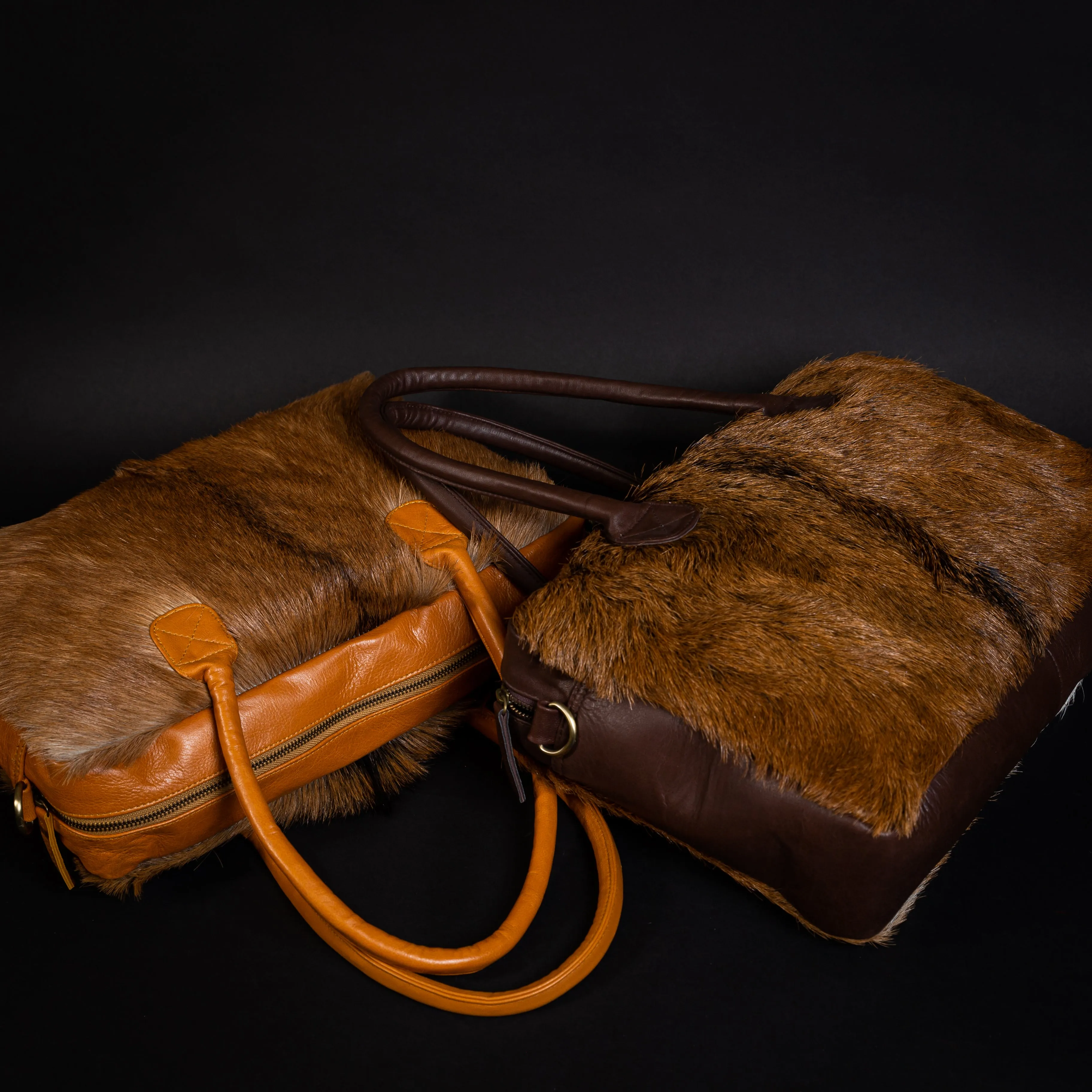 Leather Cowhide Lappy Bag