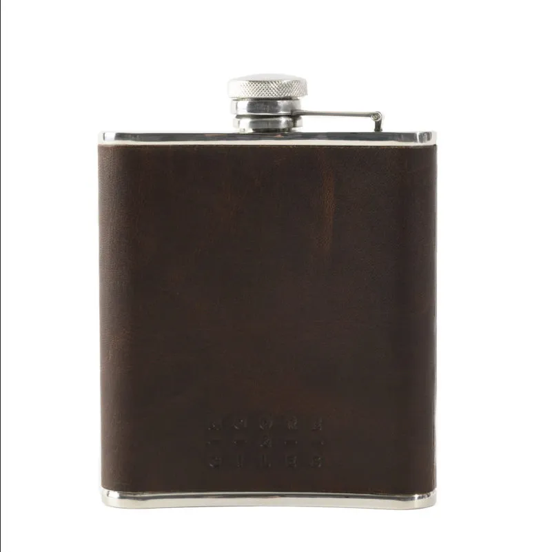 Leather Wrapped Flask