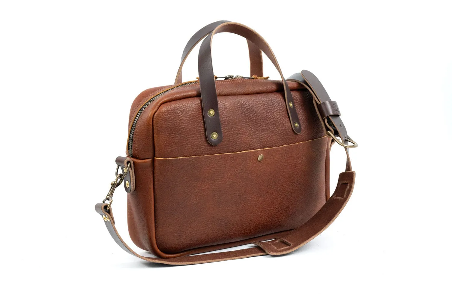 MARTIN THIN LEATHER BRIEFCASE