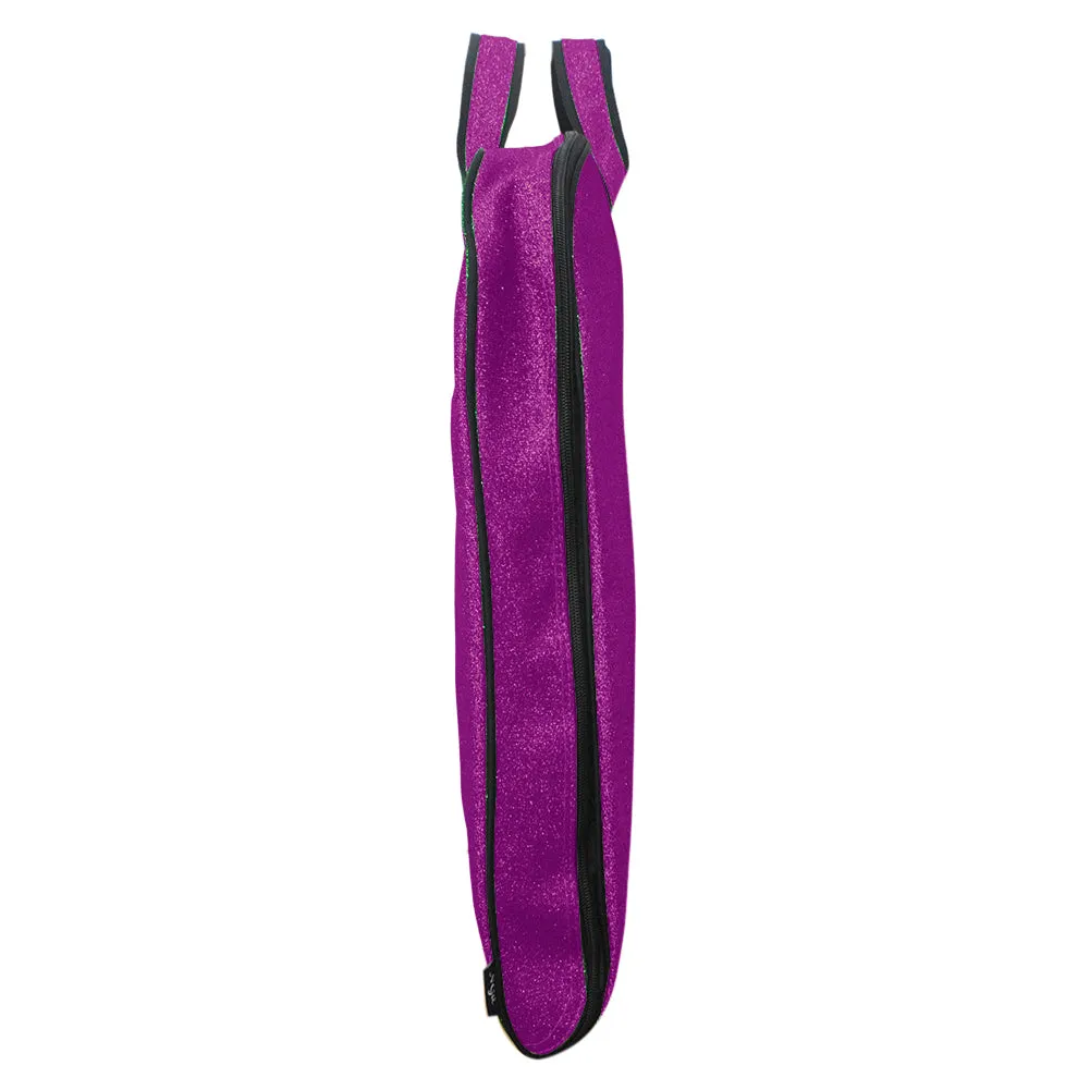 Purple Glitter NGIL Garment Bags