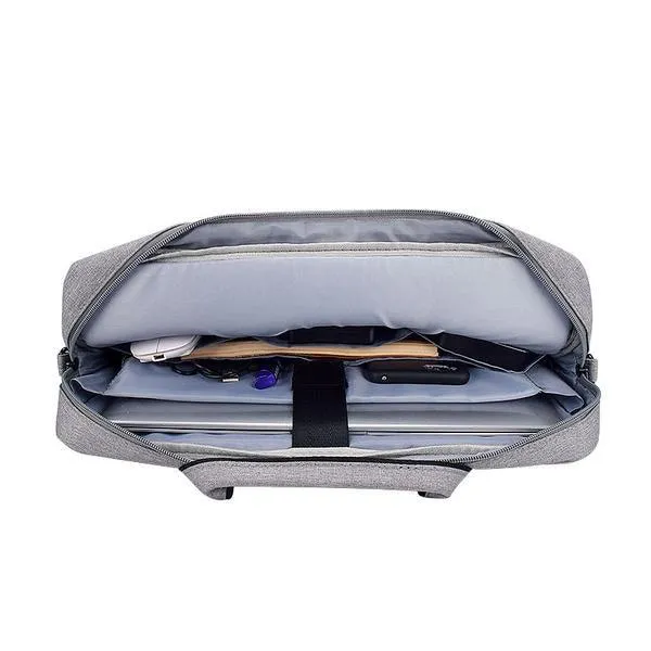 Shockproof Business Laptop Shoulder Bag- Ash