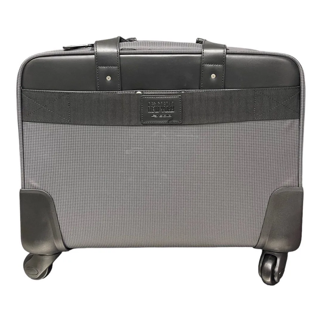 Solo New York Gramercy Rolling Laptop Bag. 4 Wheel Rolling Briefcase for Women and Men. Fits Up to 15.6 Inch Laptop - Grey