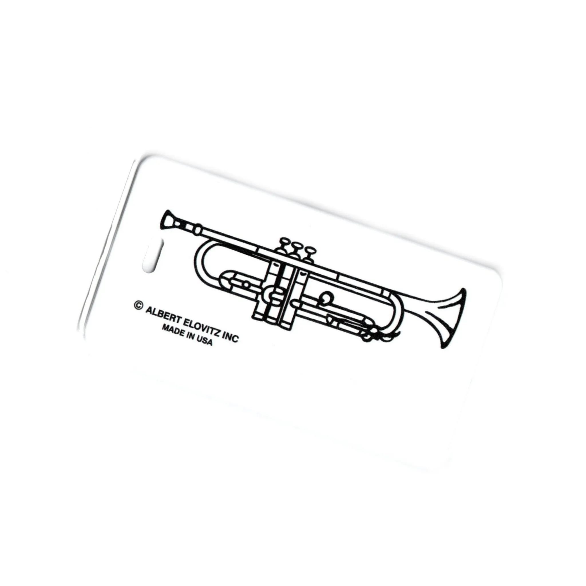 Trumpet Luggage Tag