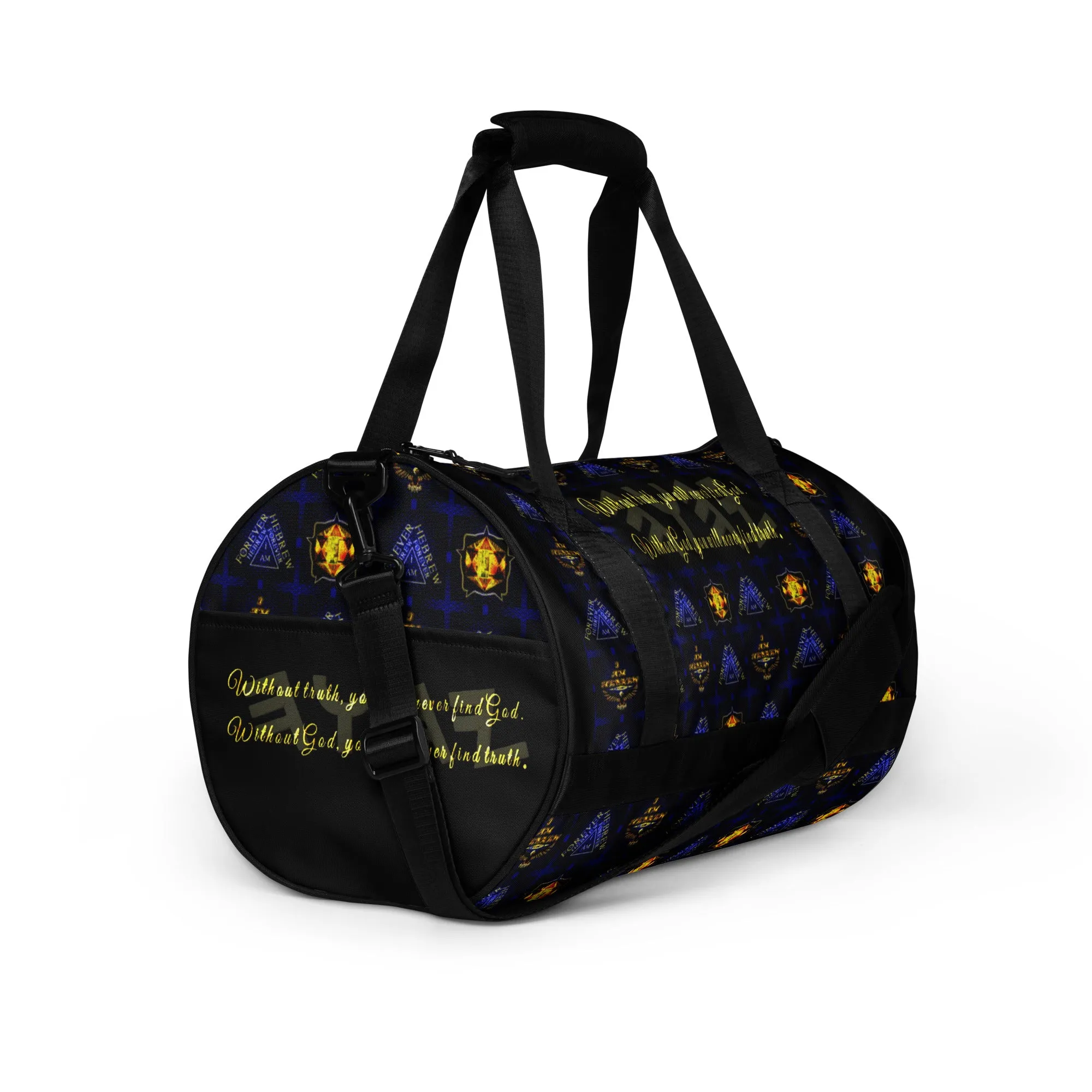 Truth Illustrated 01-01 Designer Duffel Bag