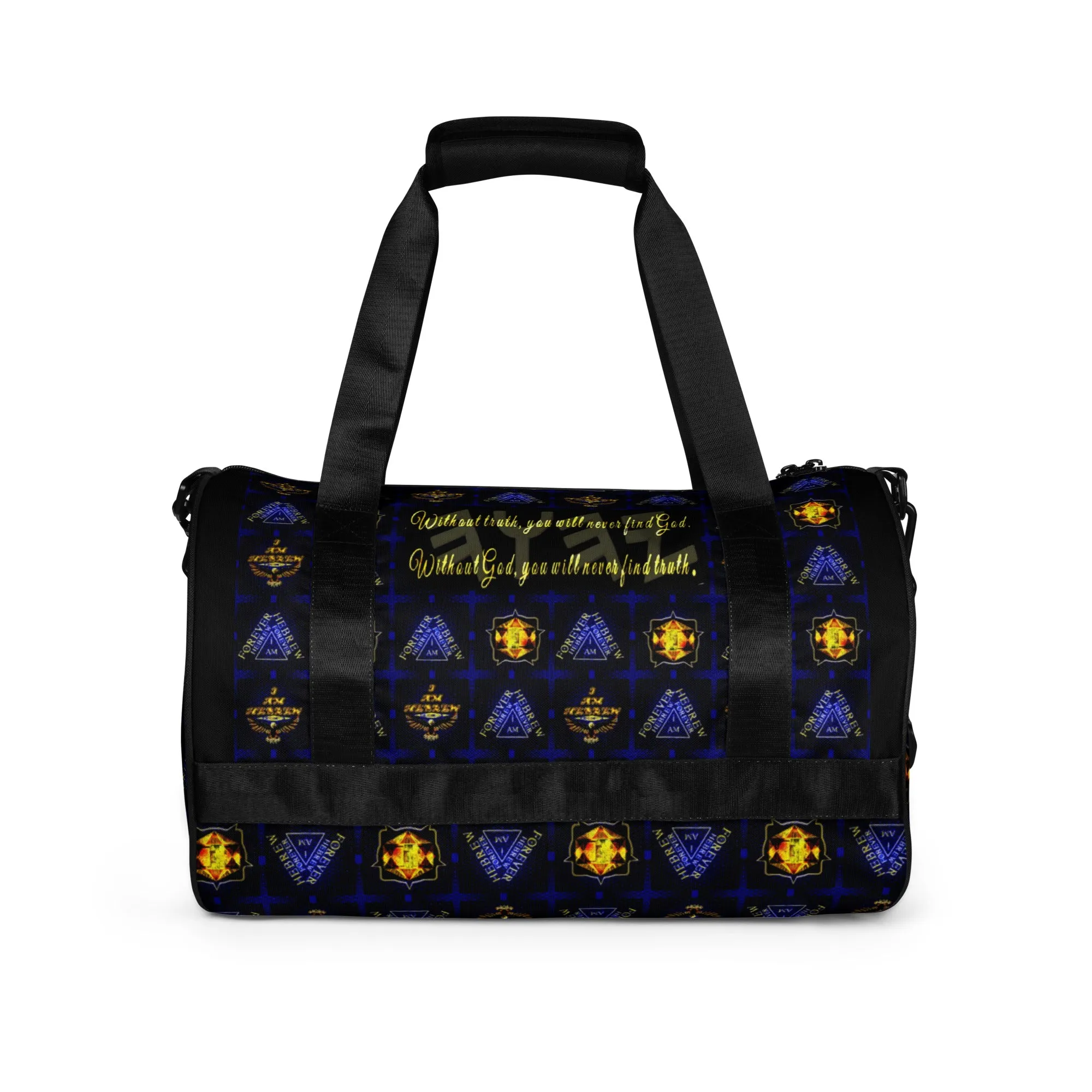 Truth Illustrated 01-01 Designer Duffel Bag