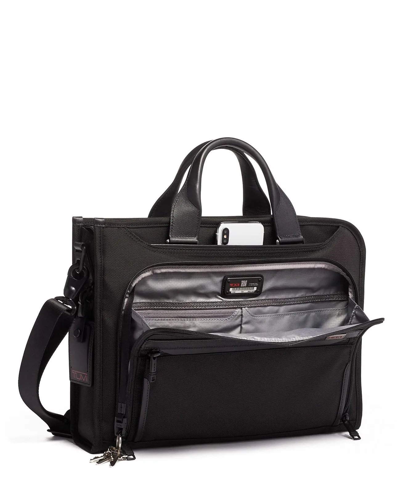 Tumi Slim Deluxe Portfolio, Black