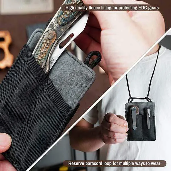 VE8 EDC Tool Pouch, Slim Pocket Organizer Pouch