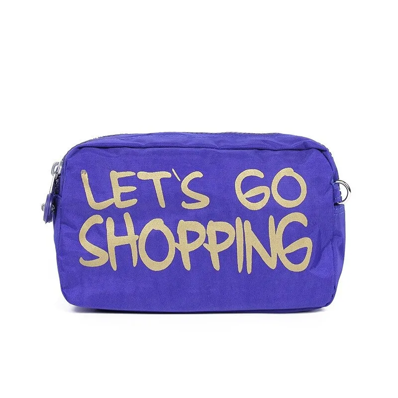 Waterproof Cosmetic Pouch Bags with Sayings - Travel Makeup Organizer