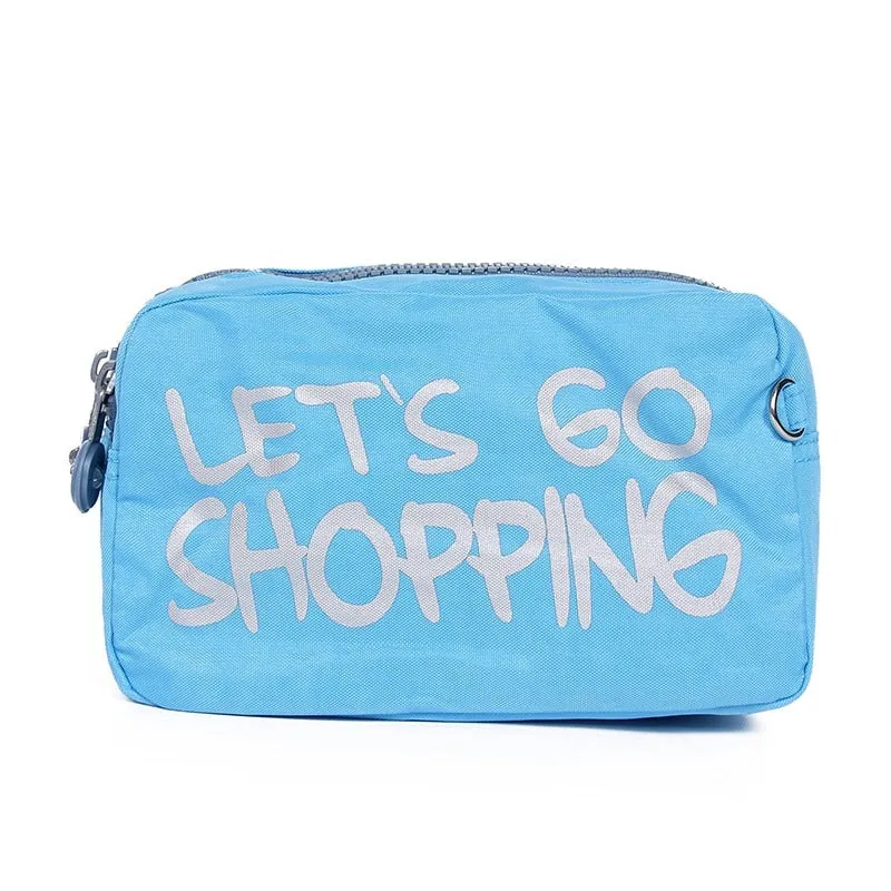 Waterproof Cosmetic Pouch Bags with Sayings - Travel Makeup Organizer