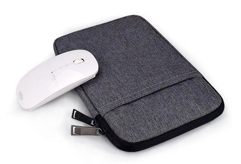 Waterproof Portable Notebook Cover Case Sleeve- Grey